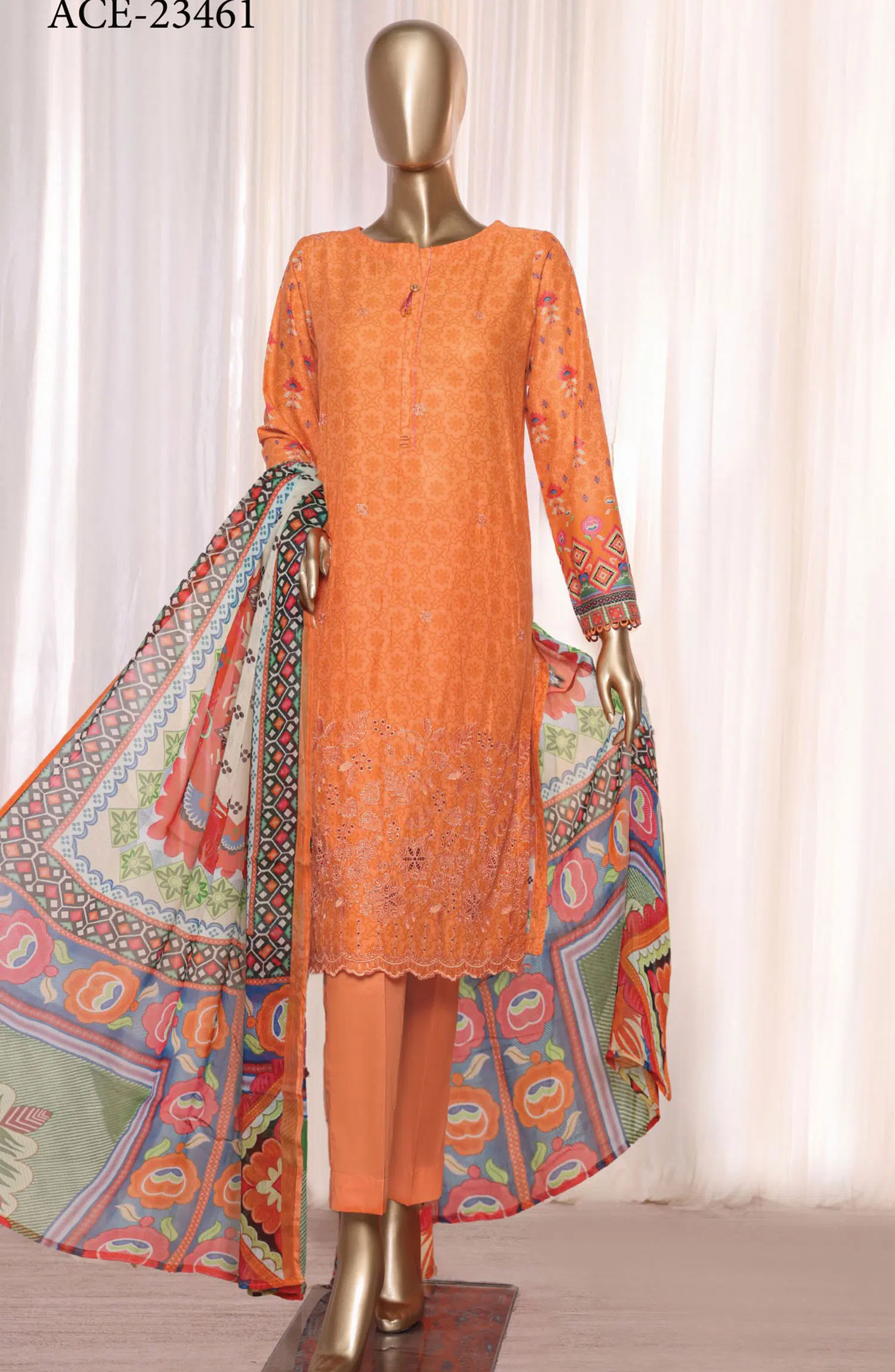 HZ Anmol Chikankari Embroidered Collection Vol 02 - ACE 23461