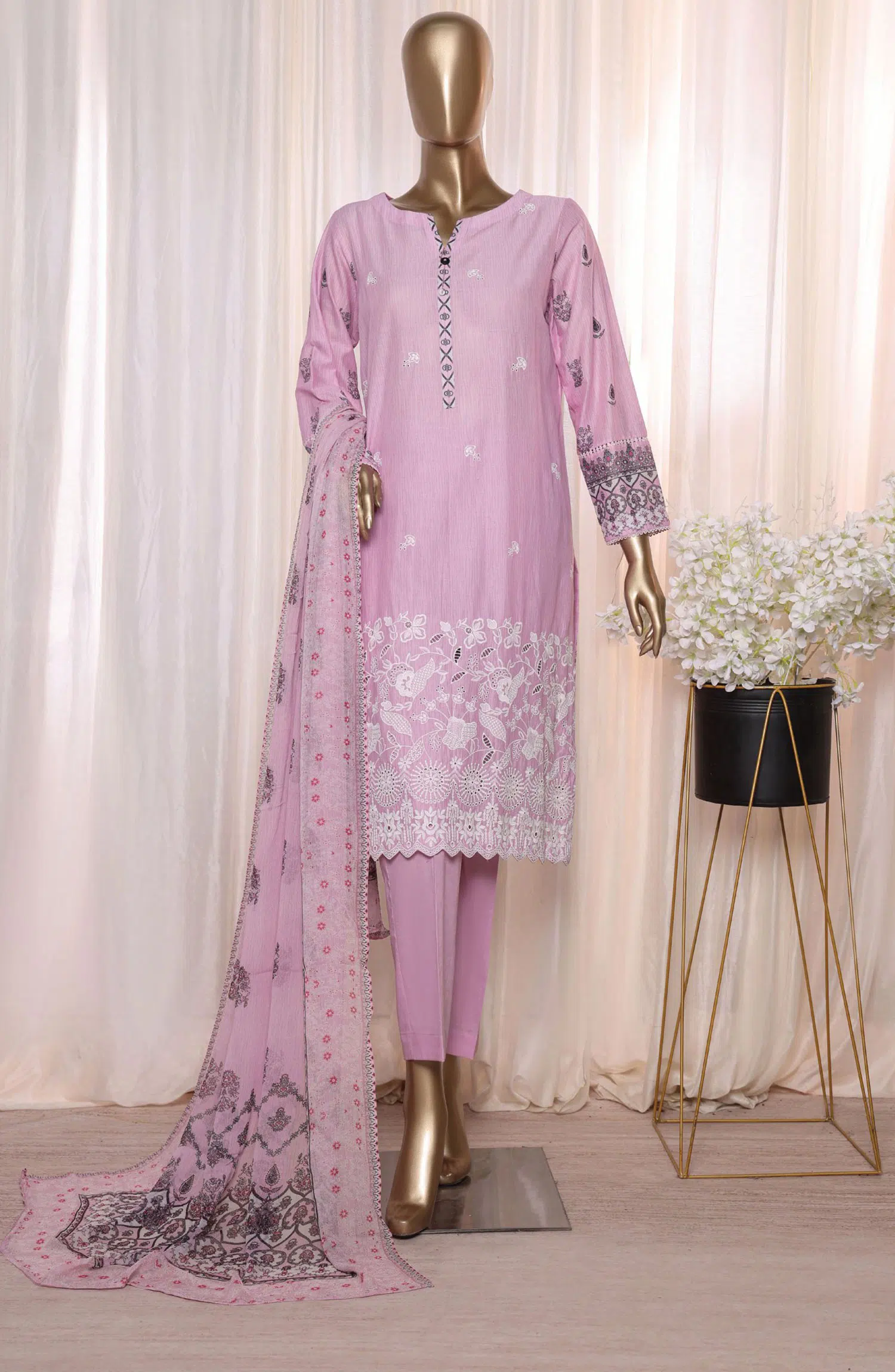 HZ Anmol Chikankari Embroidered Collection Vol 02 - ACE 23462