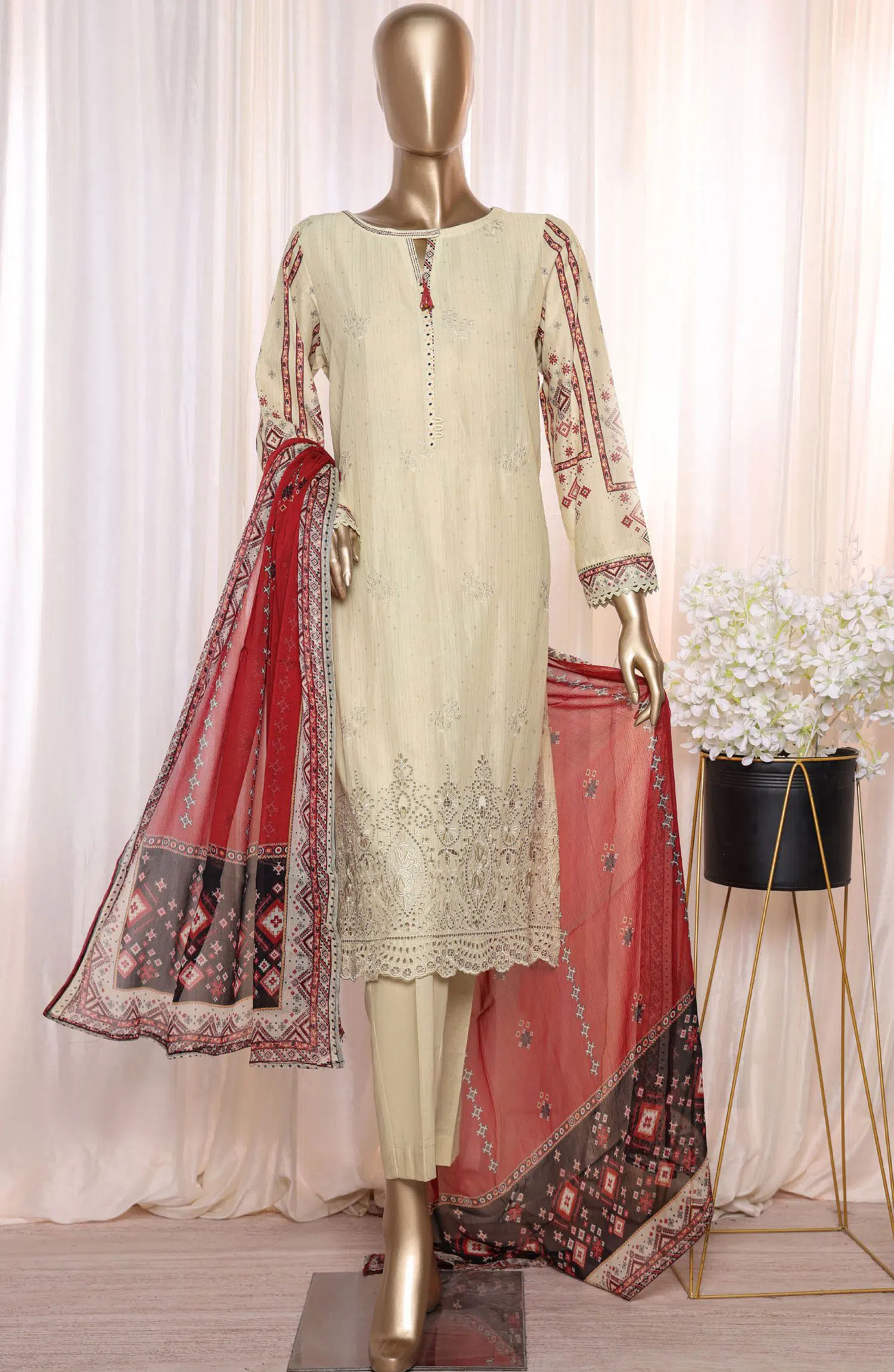 HZ Anmol Chikankari Embroidered Collection Vol 02 - ACE 23467