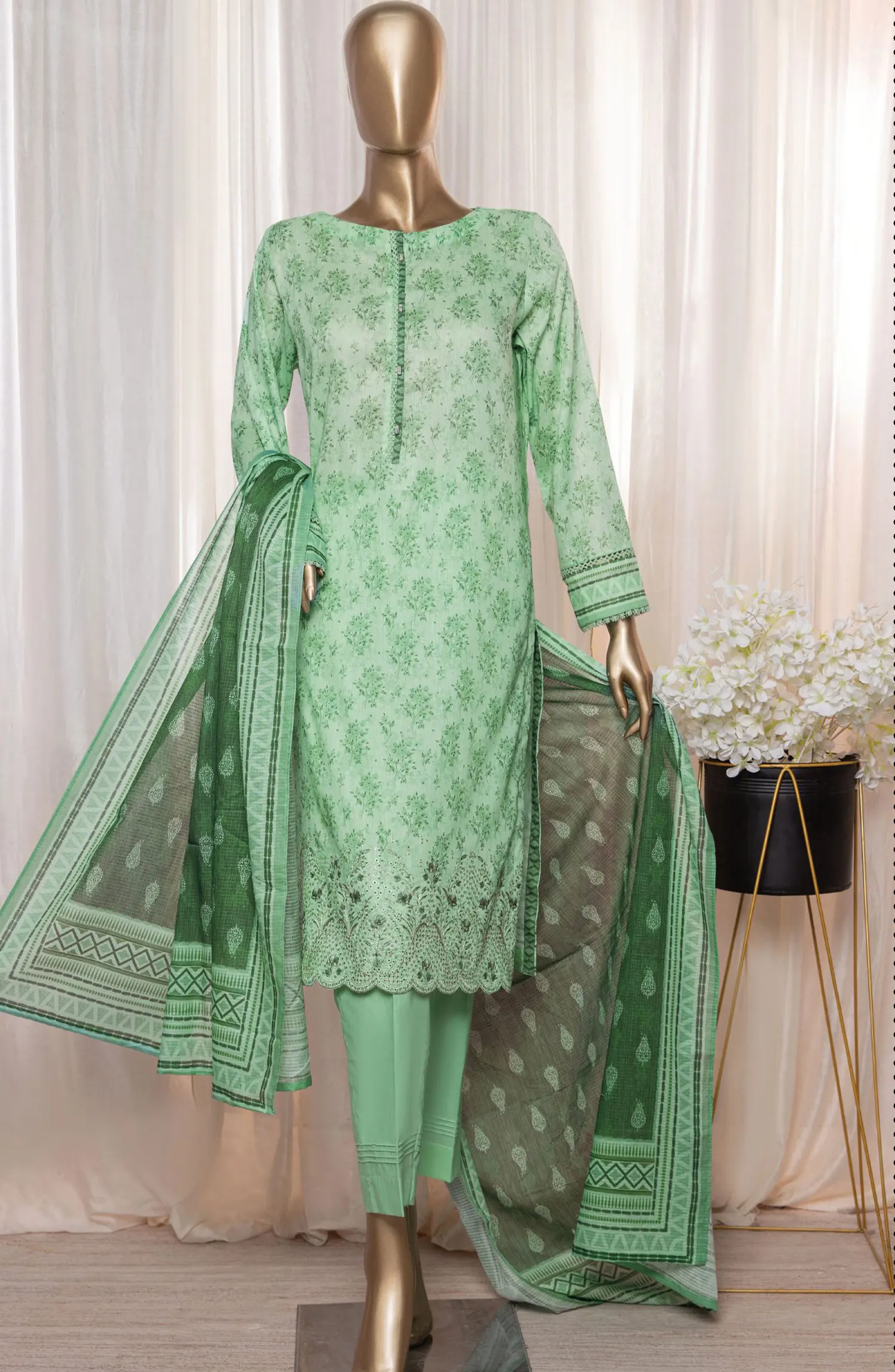 HZ Asasa Digital Embroidered Lawn Collection Vol 05 - AEL 84