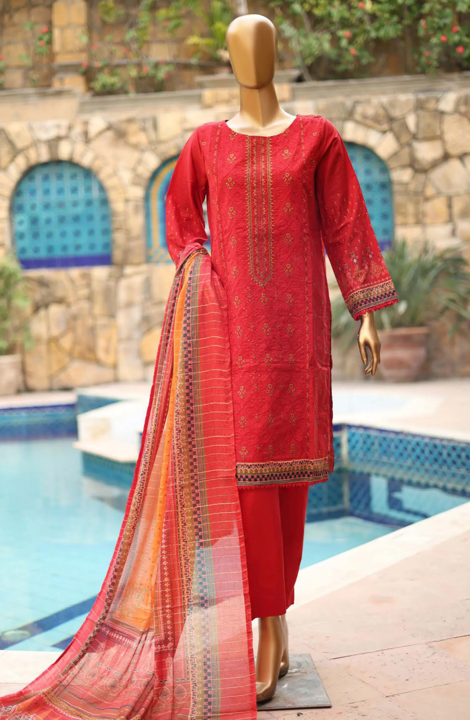 Bin Saeed Festive Embroidered Collection Vol 01 - BSFEC 43