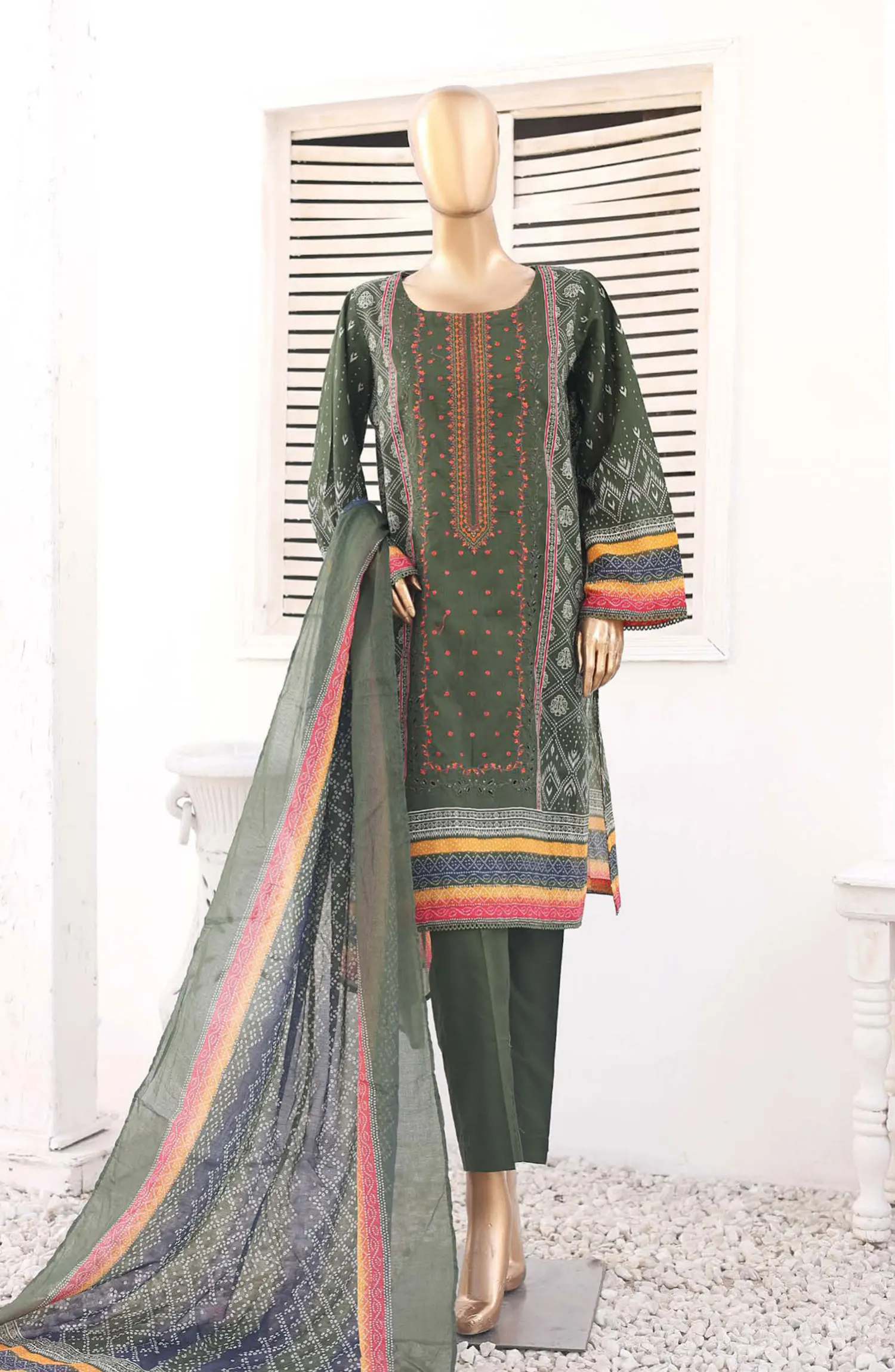 Bin Saeed Festive Embroidered Collection Vol 01 - BSFEC 48