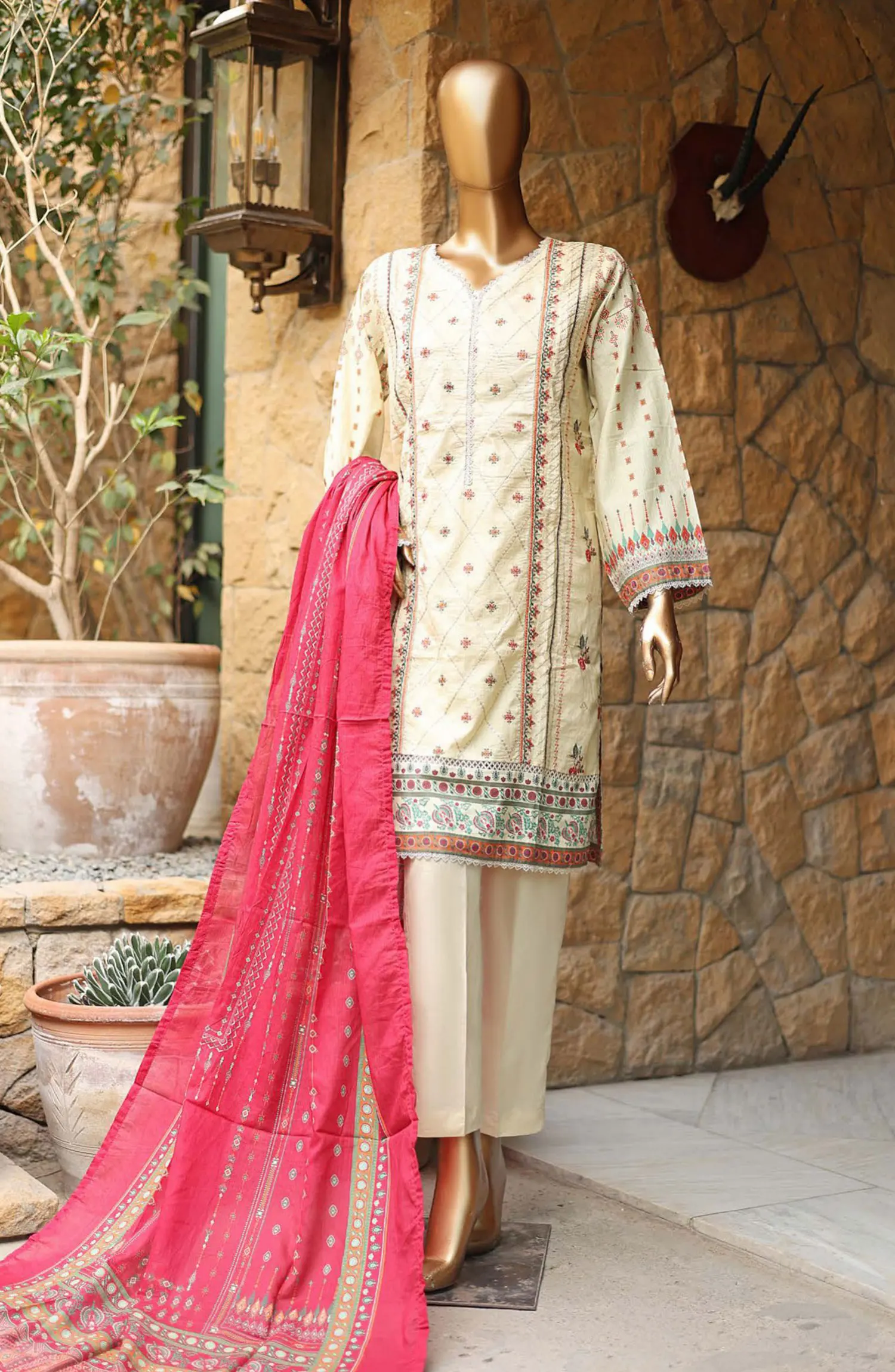 Bin Saeed Festive Embroidered Collection Vol 01 - BSFEC 84