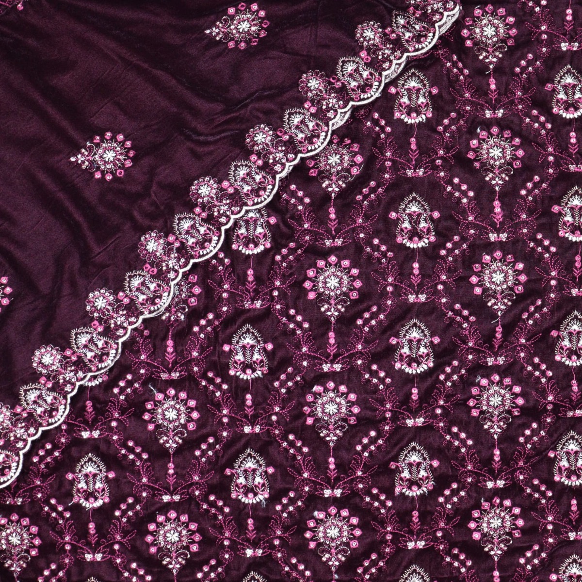 Signature Chapter 05 Unstitched Luxury Embroidered Velvet Series  - Design 07