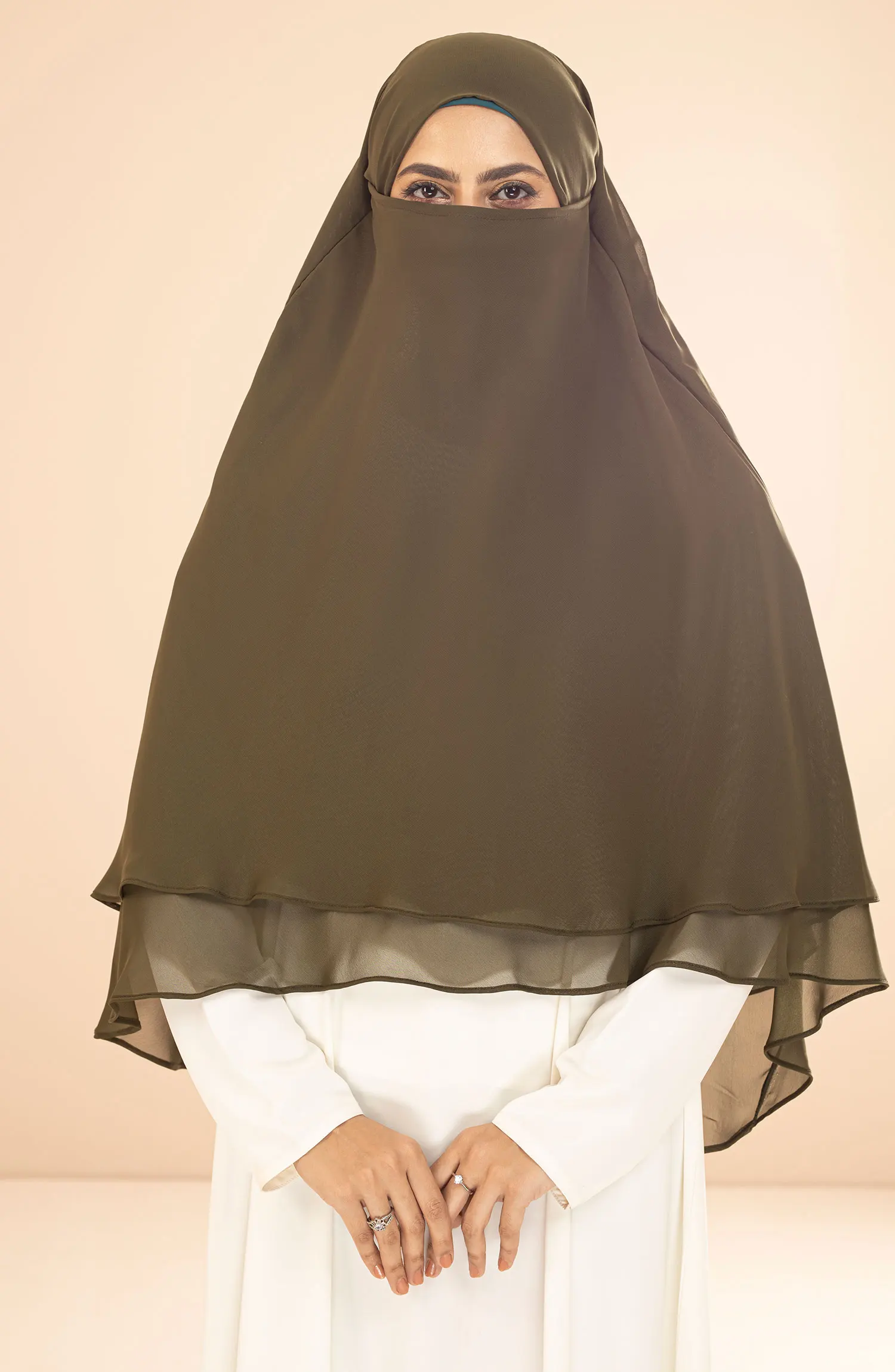 Black Camels Khimar Hijab Collection - KH - 02
