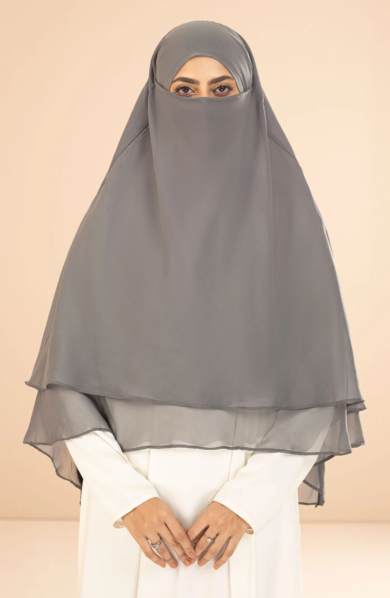 Black Camels Khimar Hijab Collection - KH - 03