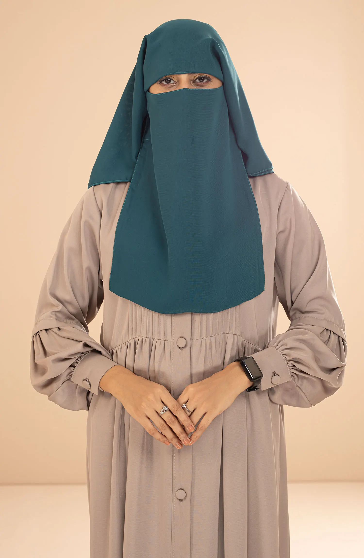 Black Camels Qamasha Hijab Collection - QH - 02