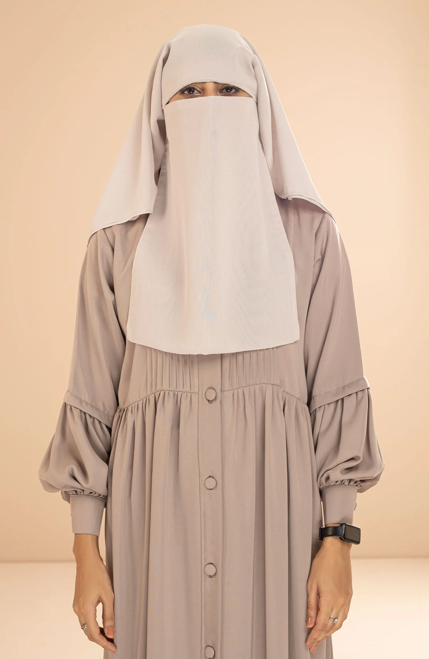 Black Camels Qamasha Hijab Collection - QH - 05