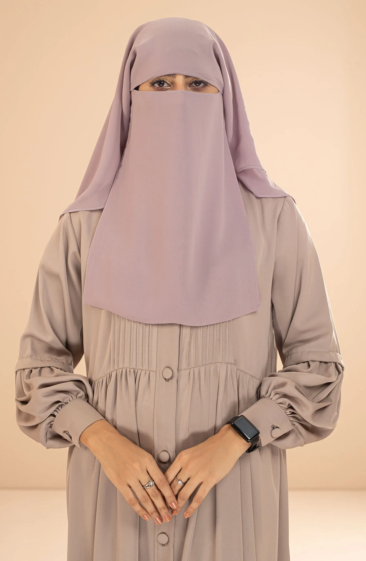 Black Camels Qamasha Hijab Collection - QH - 09