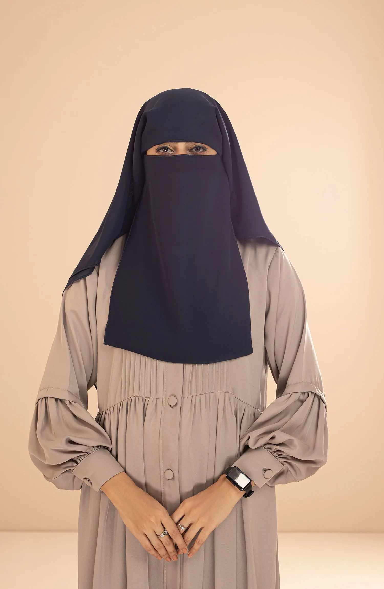Black Camels Qamasha Hijab Collection - QH - 10