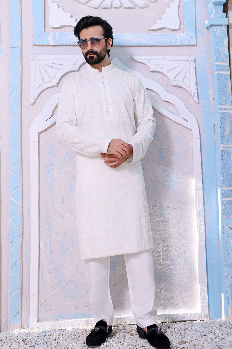 Mens Festive Collection By TGM - Regal White
