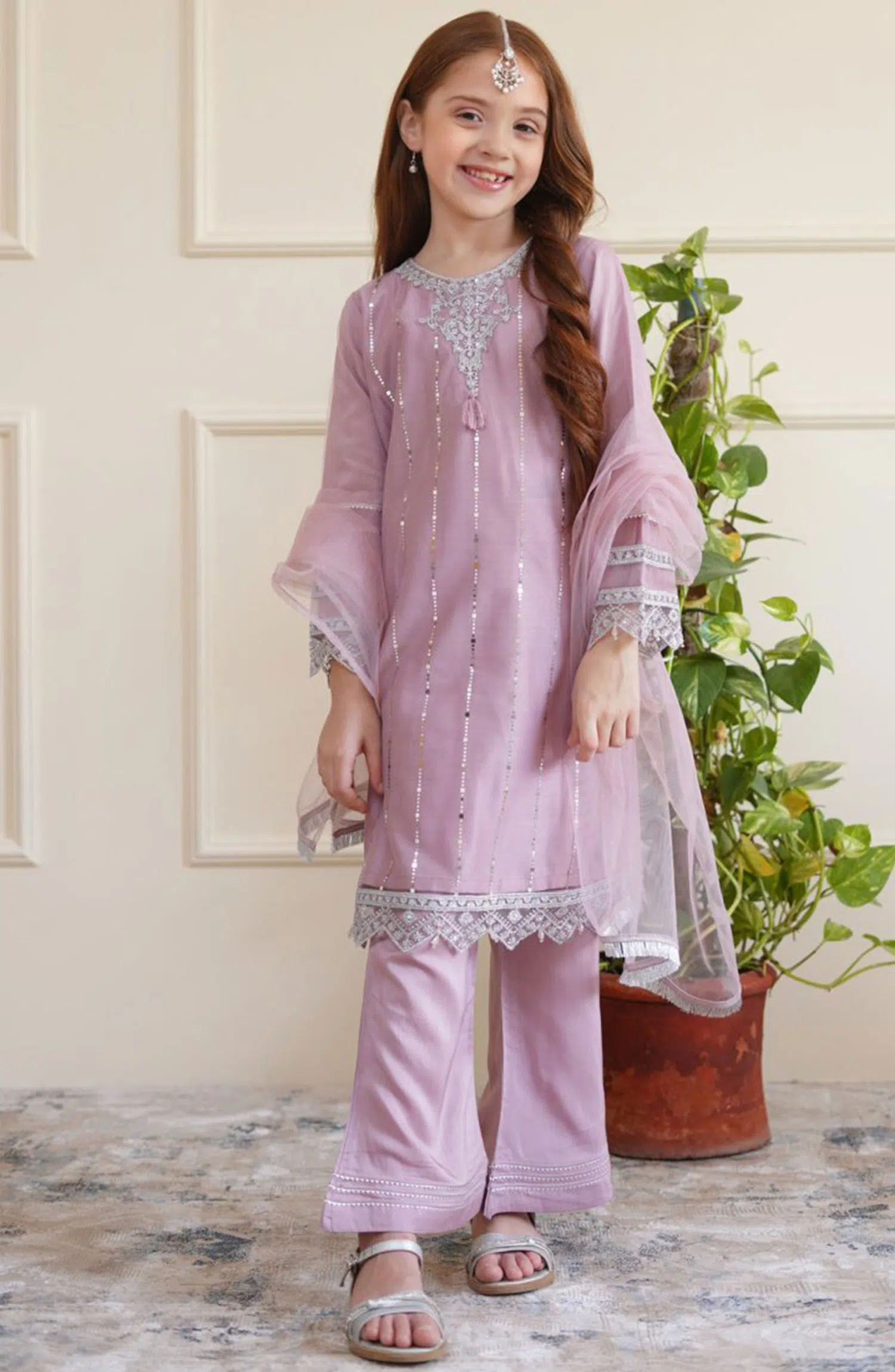 Shanzey Eid Boutique Formal Collection 2024 - SHK 2603 Lilac