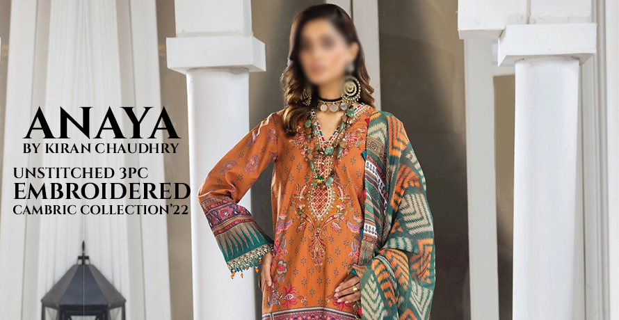 Anaya by Kiran Chaudhry | Anaya collection - Al Karim Fabrics